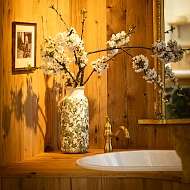 Gartensuite Apfeltraum Badewanne