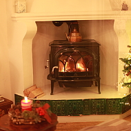 Kamin im Wohnbereich