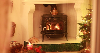 Kamin im Wohnbereich