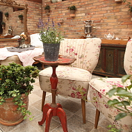 Ruheraum im Garten SPA