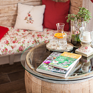 Ruheraum der Finnischen Sauna