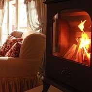 Kamin in der Ferienwohnung Kamin in der Ferienwohnung