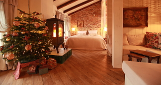 Weihnachten in der Ferienwohnung Gartenlaube