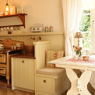 Küche in der Ferienwohnung