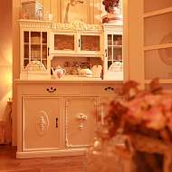 kleiner Küchenbereich in der Ferienwohnung