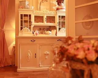 Gute Stube Buffetbild