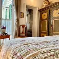 Schlafzimmer in der Kräuterstube