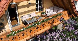 Gartenalm Balkon