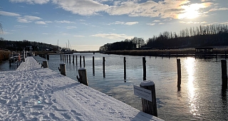 Wintermärchen Seedorf Insel Rügen Ruhe Pur