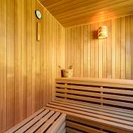 private Sauna in der Ferienwohnung VIELMEER