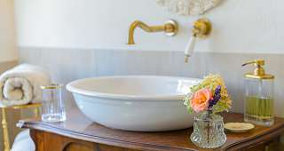 Gästebadezimmer mit Dusche &amp; WC