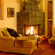 Kamin in der Ferienwohnung VIELMEER