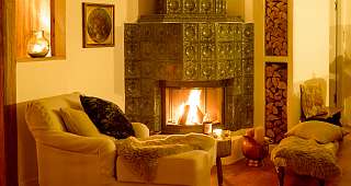 Kamin in der Ferienwohnung VIELMEER