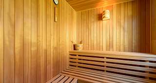 private Sauna in der Ferienwohnung VIELMEER