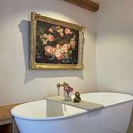 Ferienwohnung Seensucht große Badewanne