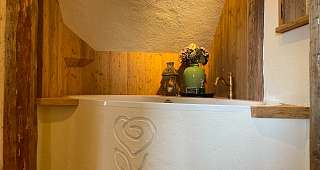 Badewanne in der Turmsuite Badewanne in der Turmsuite