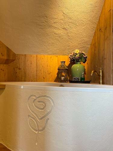 Badewanne in der Turmsuite Badewanne in der Turmsuite