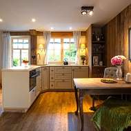 Kueche komplett ausgestattet Turmsuite