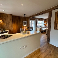 Kuechenbereich Turmsuite