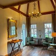 Sitzecke Turmsuite Schlafbereich