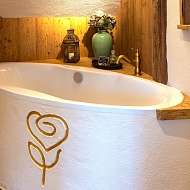 Badezimmer Badewanne Turmsuite