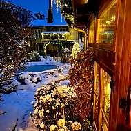 Winter im Weisst Du noch Garten SPA